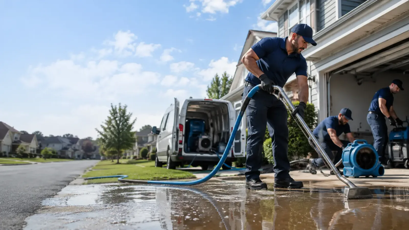 Flood Damage Restoration in Bloomville, OH